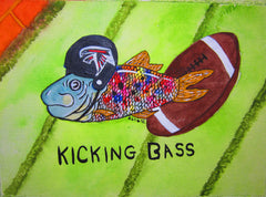 Falcons Kicking Bass