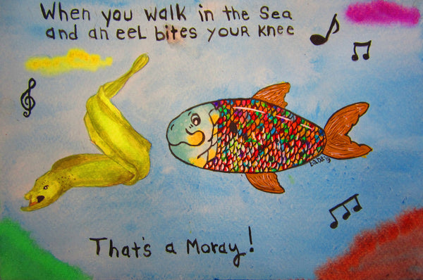 When you Walk in the Sea and an Eel Bites Your Knee